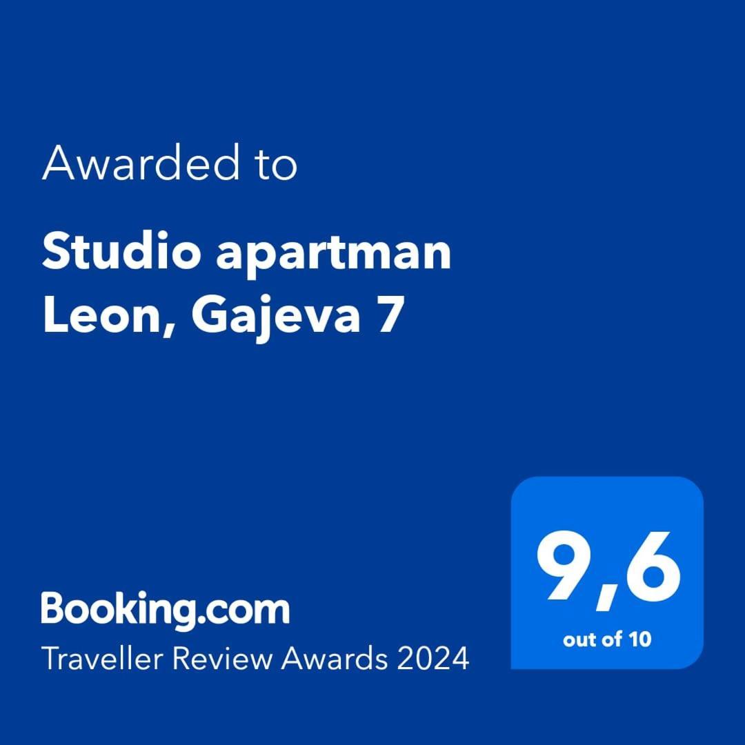 Studio Apartman Leon, Gajeva 7 Загреб Екстериор снимка